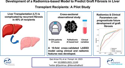 Development of a Radiomics-Based Model to Predict Graft Fibrosis in Liver Transplant Recipients: A Pilot Study